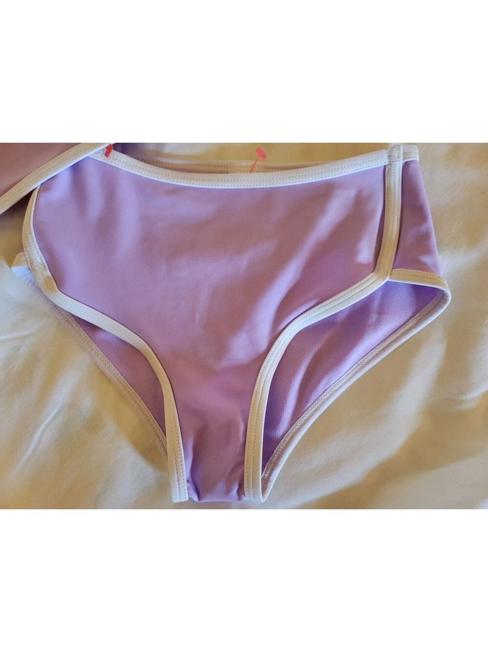 Cat & Jack Purple Girls Swimsuit XS - Picture 4 of 9